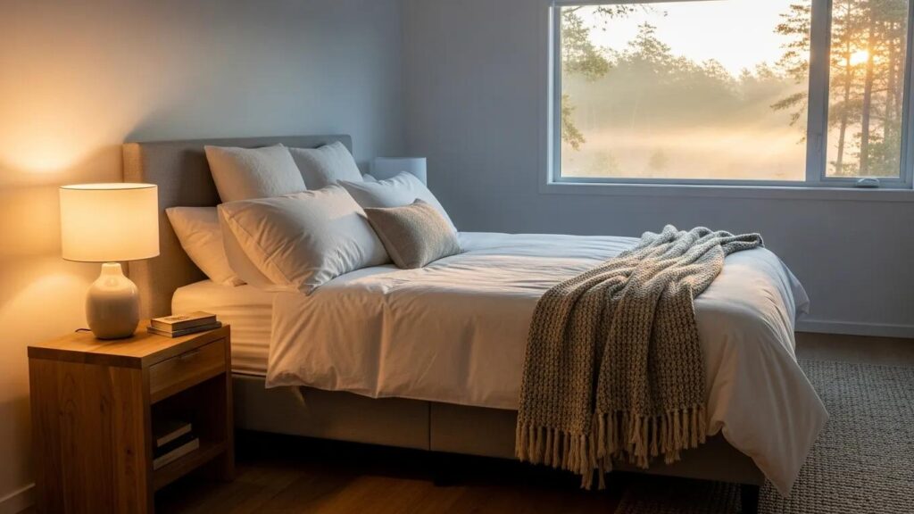 Cozy Bedroom With A High Quality Mattress And Inviting Decor For Optimal Sleep 210Ce5F7 8B91 4487 9630 4E73B5A30B55