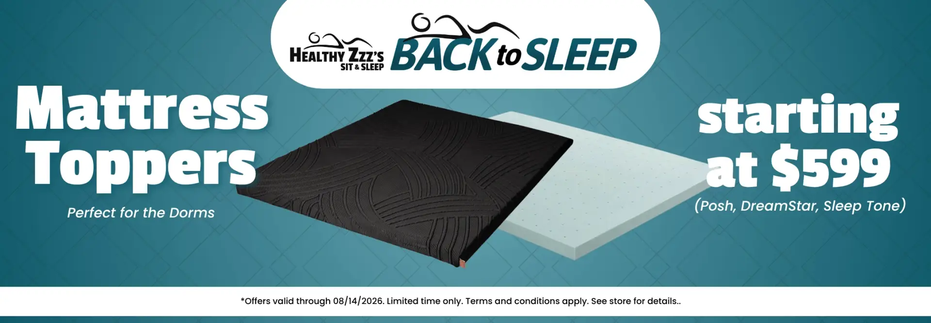 Desktop Back To Sleep 2026 Mattress Toppers